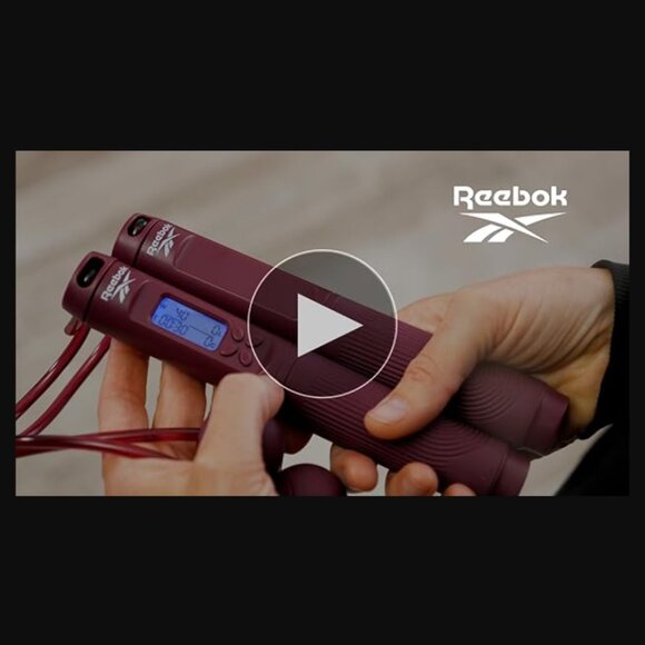 ❣️2/$36 Reebok Smart Jump Rope Ropeless Option Counter Tracker Retail $40.00 - Picture 9 of 9